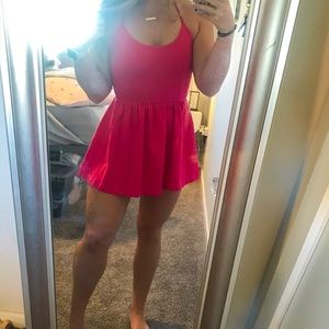 VALENTINE’S DAY 💘 Mini Skater Dress - Hot Pink